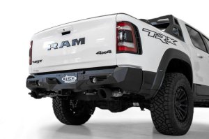 Ram 1500 TRX Bumper - Rear - Addictive Desert Designs - Bomber - Hammer Black - `21-`27